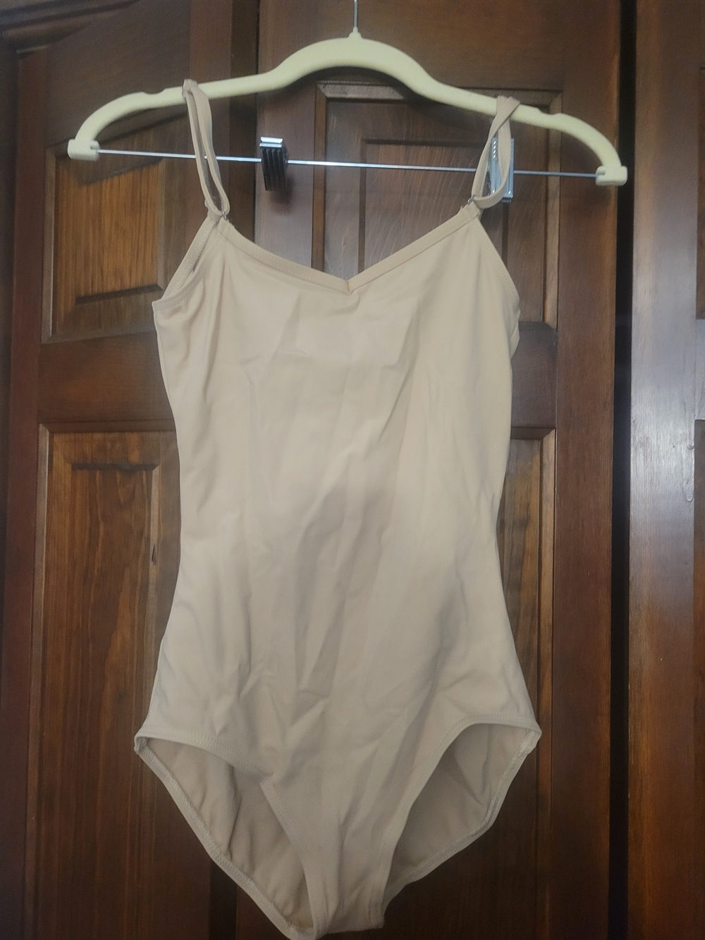 Capezio Beige Seamless Dance Bodysuit